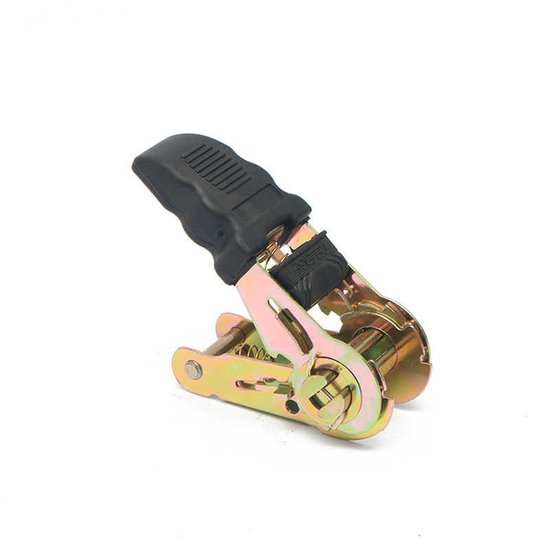 1 Zoll 25 mm*800 kg/1760 Pfund Gummihandle Tiedown Ratschenschnalle