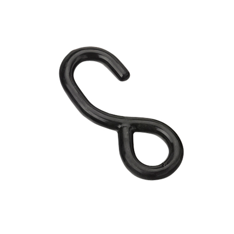 1 Zoll schwarzer PVC beschichtetes S -Haken
