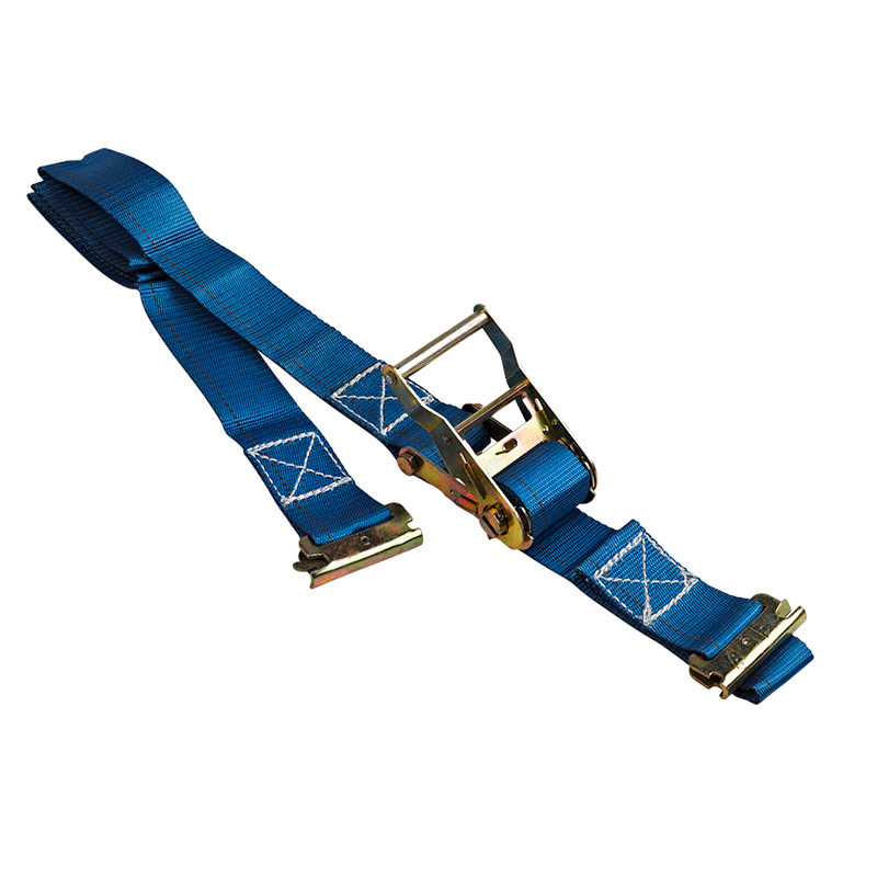 2 Zoll 50 mm*2T-Krawattengurt mit E-Haken-Truck-Ratschen-Tiedown E-Track-Ratschengurtladebänder